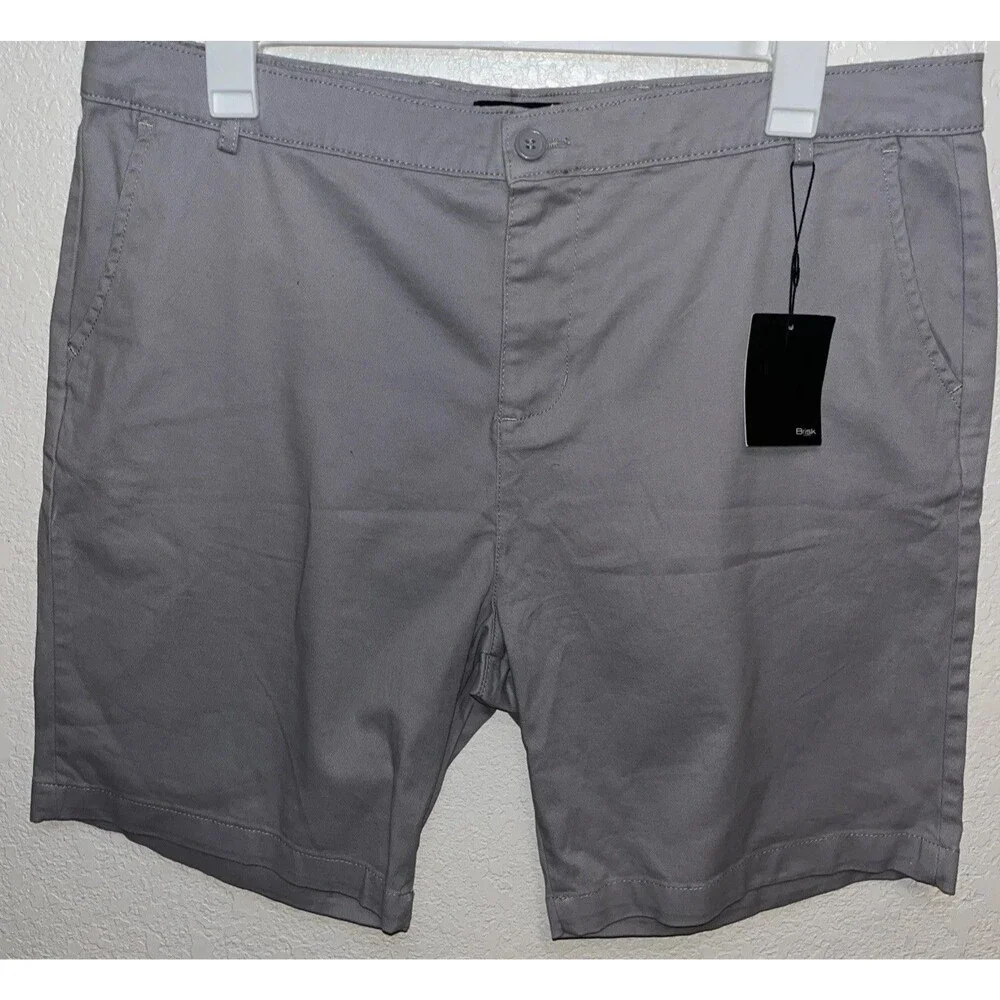 Brisk Chino Shorts Men Size 42 Gray
